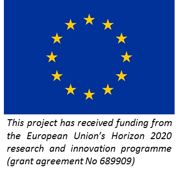 EU flag and funding text